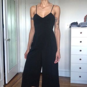 C/meo Collective Power Trip Black Culotte Jumpsuit